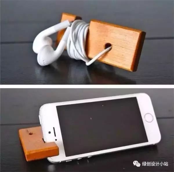 產(chǎn)品設(shè)計(jì)師眼中的木材，耳機(jī)繞線器和手機(jī)支架