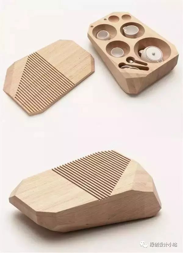 產(chǎn)品設(shè)計(jì)師眼中的木材，茶具收納盒