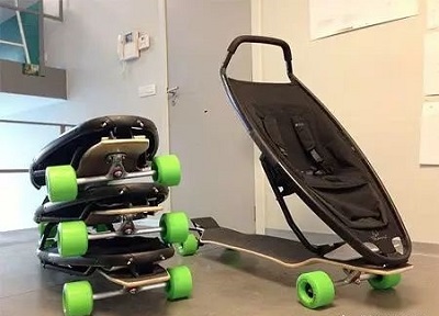 腦洞大開,創(chuàng)意兒童滑板車設(shè)計